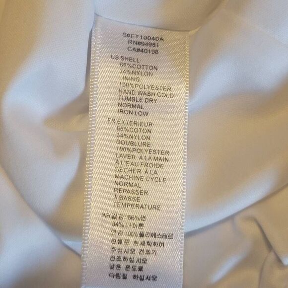 Forever 21 White Lace Cotton Blend Tank Size Medium - Picture 5 of 5